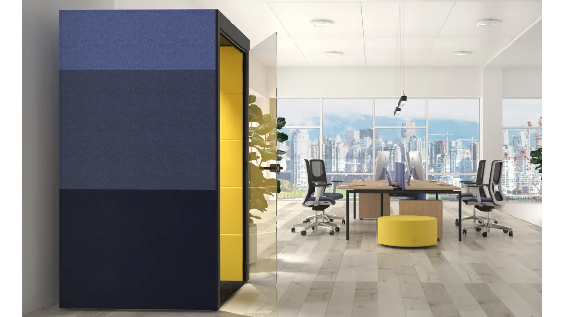 Panneau acoustique - modèle Silent room - Meubles intérieurs